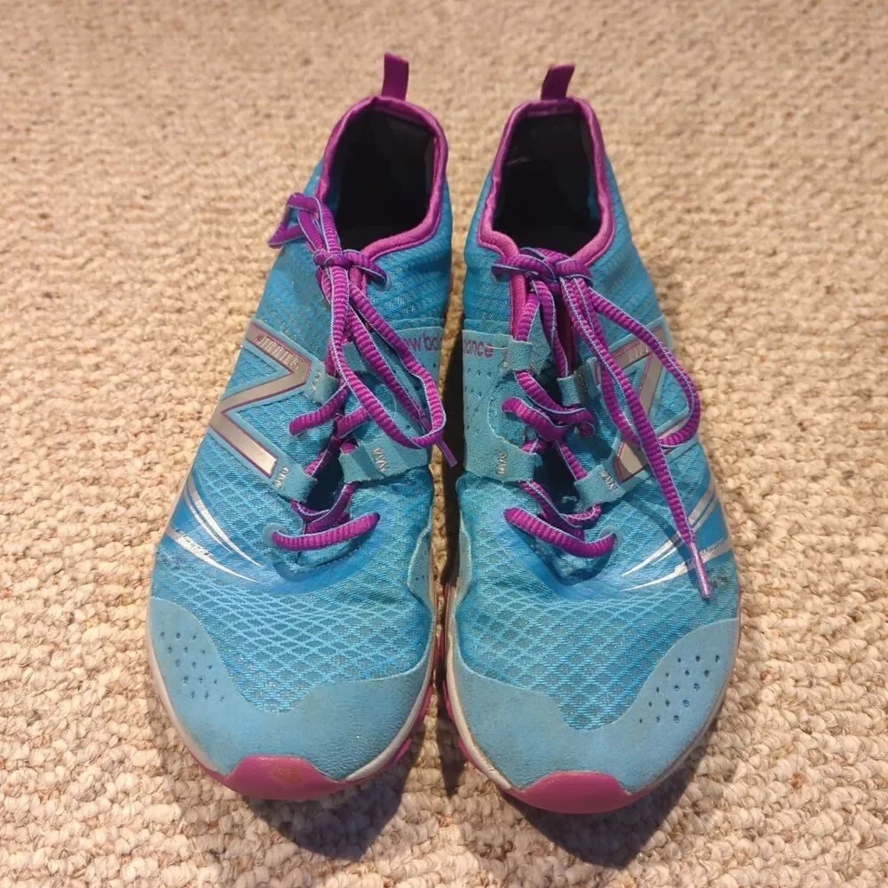 New Balance Minimus 20v2 Shoes Sneakers Womens 10 Blue Purple WT20AP2 Minimalist